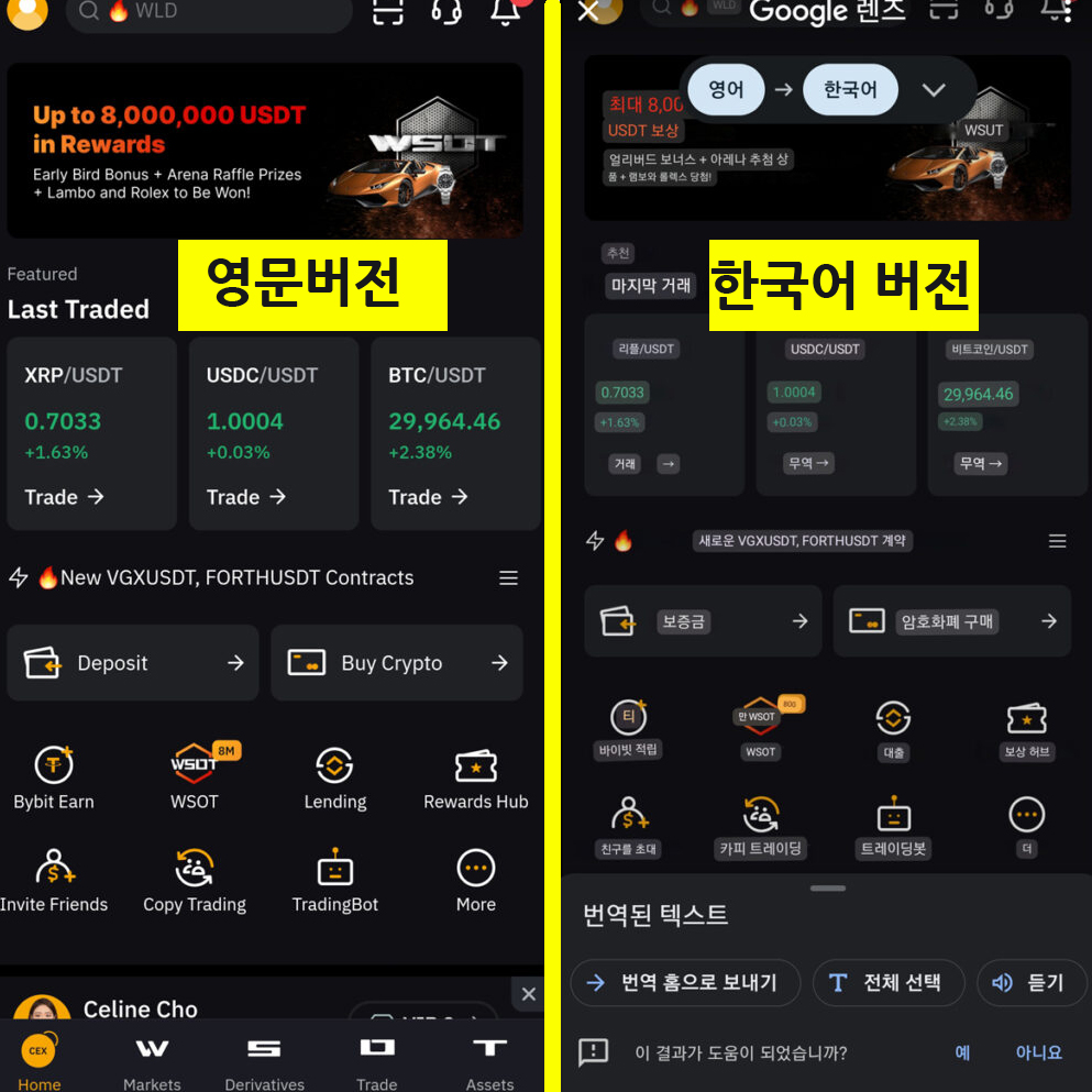 바이비트 한글