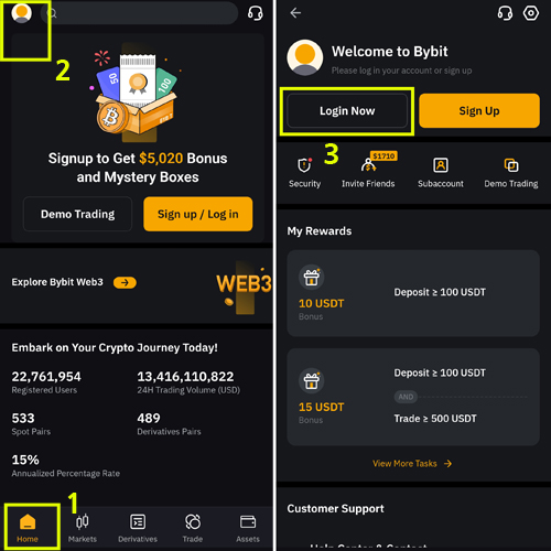 bybit app login