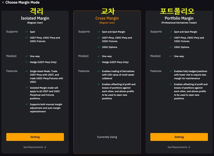 바이비트 마진 모드