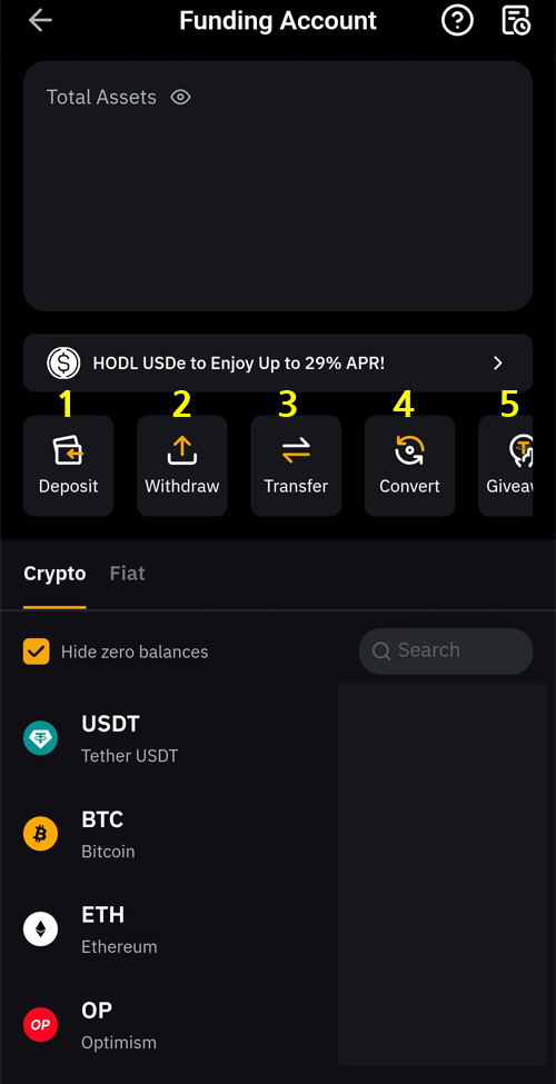 Funding Account