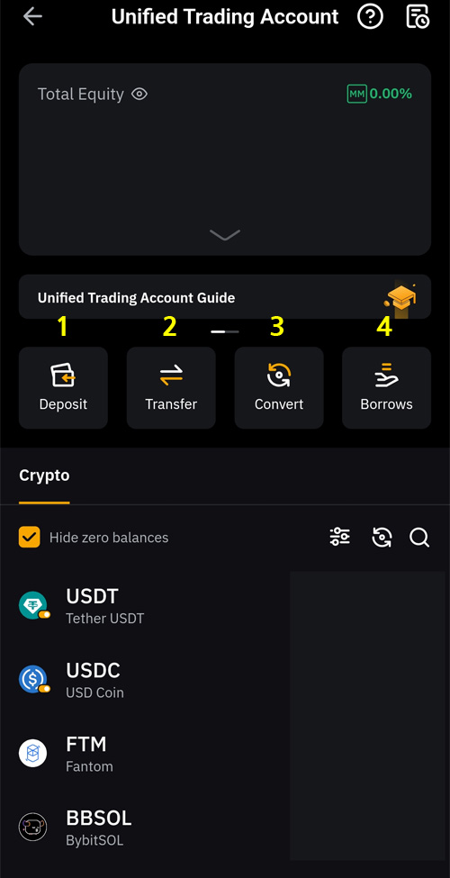 Unified Trading Account