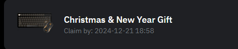 Christmas & New Year Gift