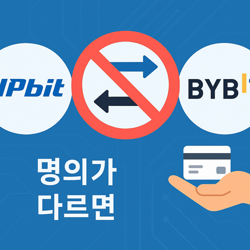바이비트 업비트 트래블룰 적용